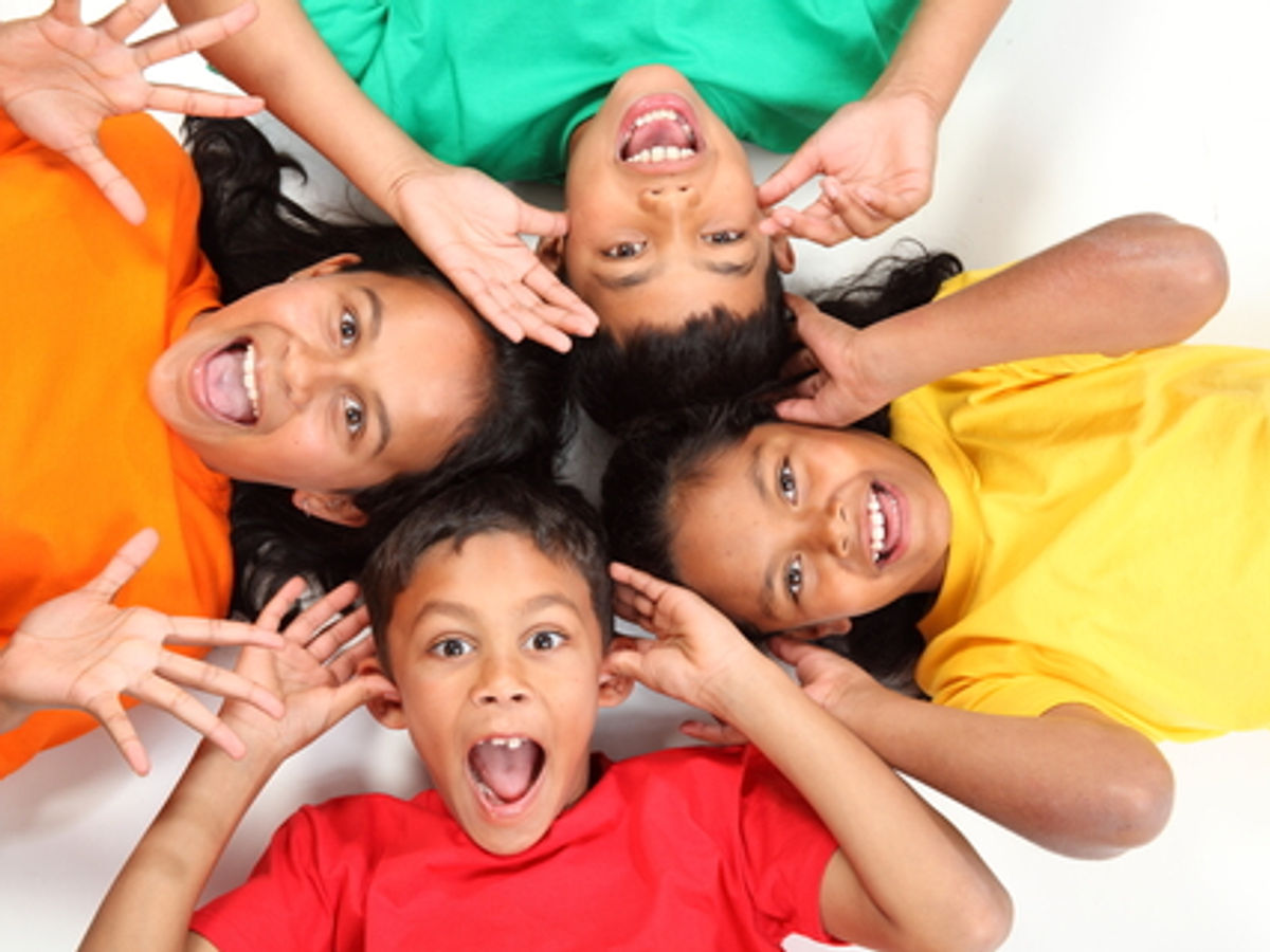 Des enfants qui rient au Kids Palace